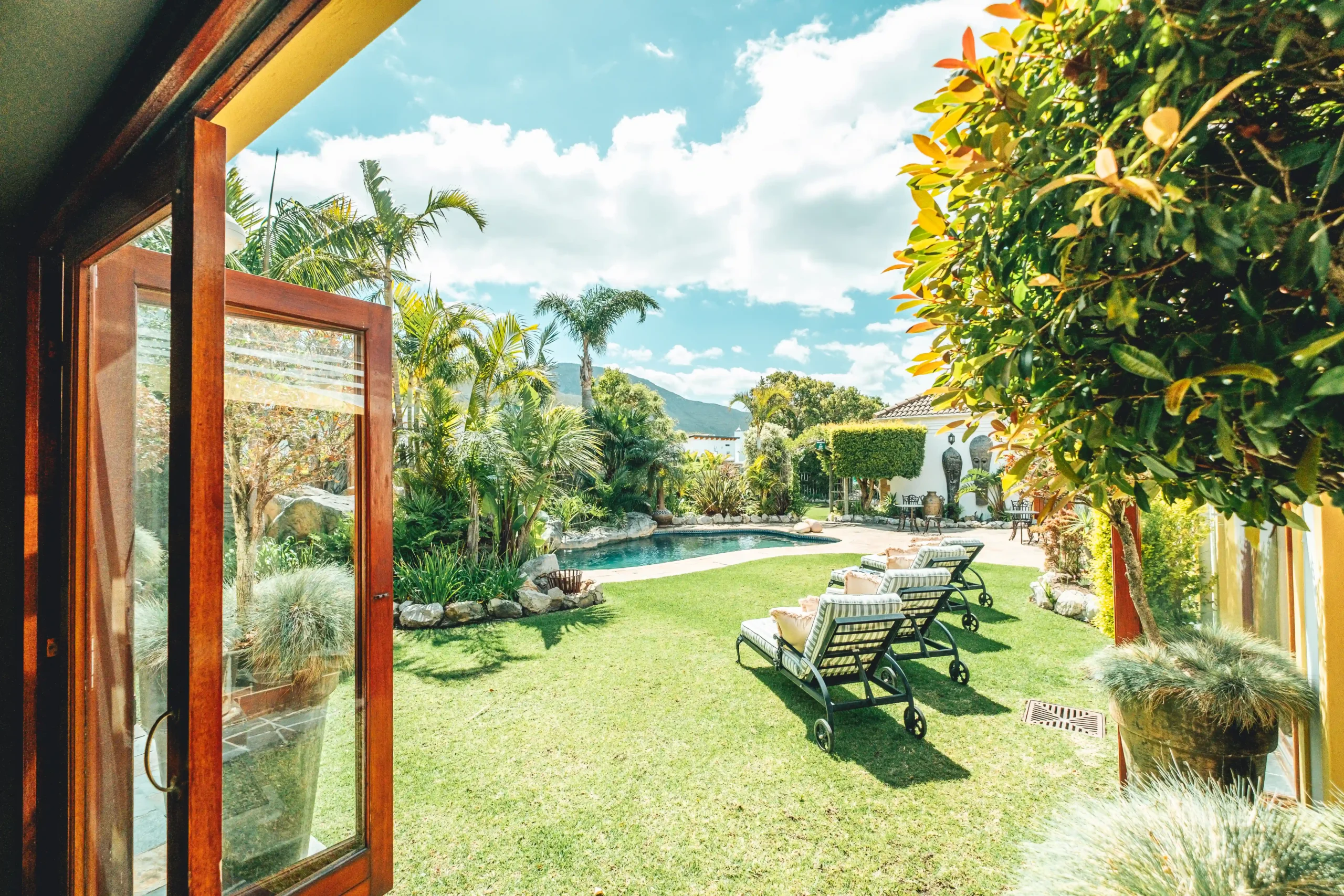 Mountain View from Villa Chad Luxury Guesthouse Kleinmond Luxury Guesthouse Kleinmond